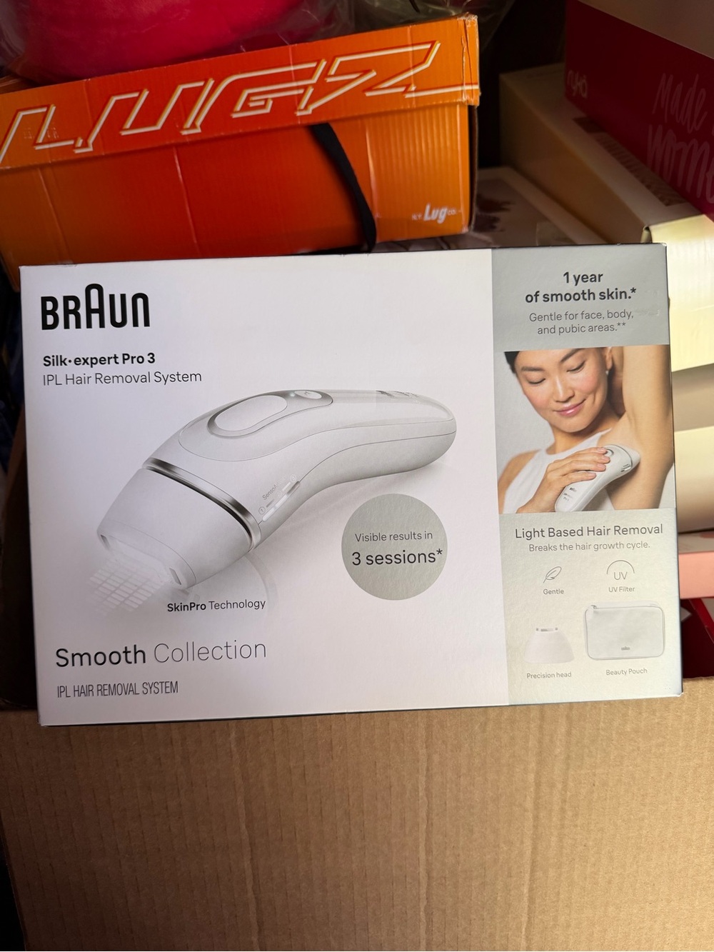 Braun Silk-expert Pro 3 IPL Hair Removal System - White